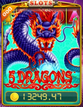Pussy888 ดาวน์โหลด Free : เกมสล็อต 5 Dragons โบนัสพิเศษ 888x