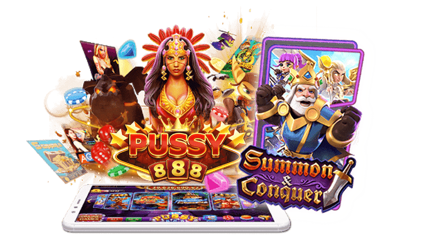 รีวิวเกมสล็อต Summon Conquer New Slot Download Free to Jackpot 2021 | Pussy888 2